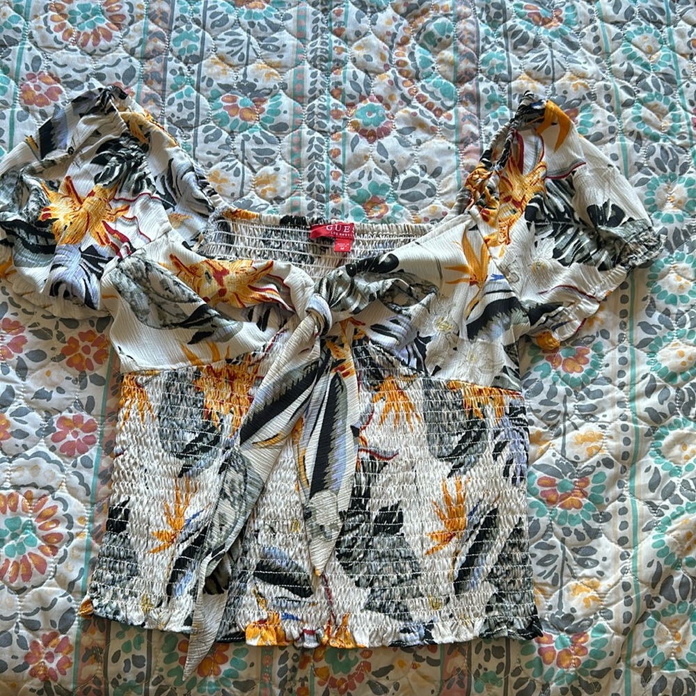 Floral Crop Top